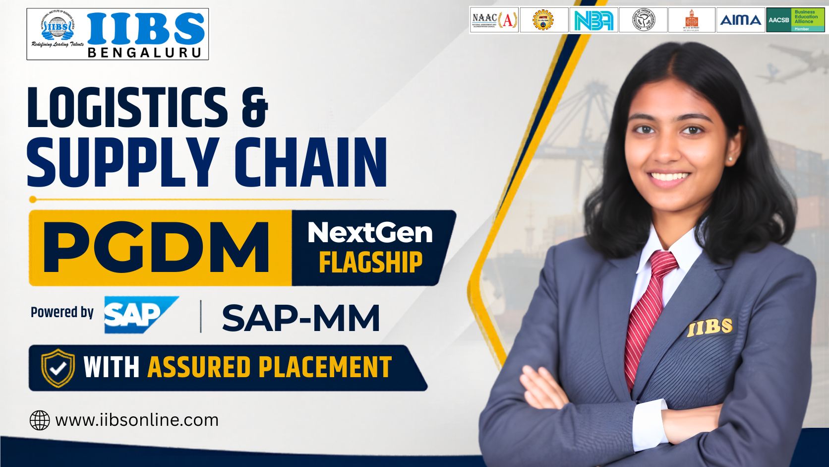 Logistics & Supply Chain PGDM NextGen Flagship Powered by SAP-MM with Assured Placement