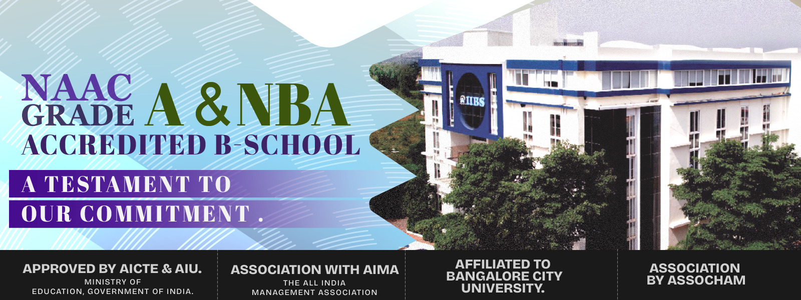 NAAC A Grade and NBA Accredited Business School Bangalore