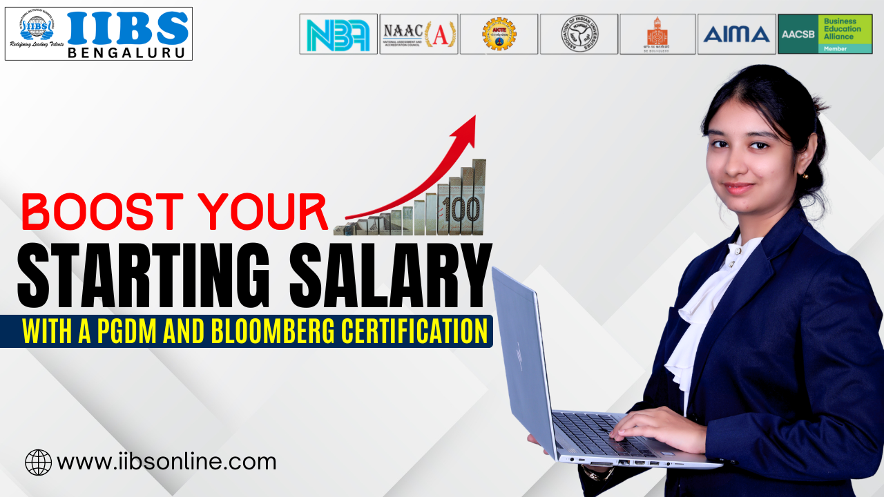 Boost Your Starting Salary with a PGDM and Bloomberg Certification