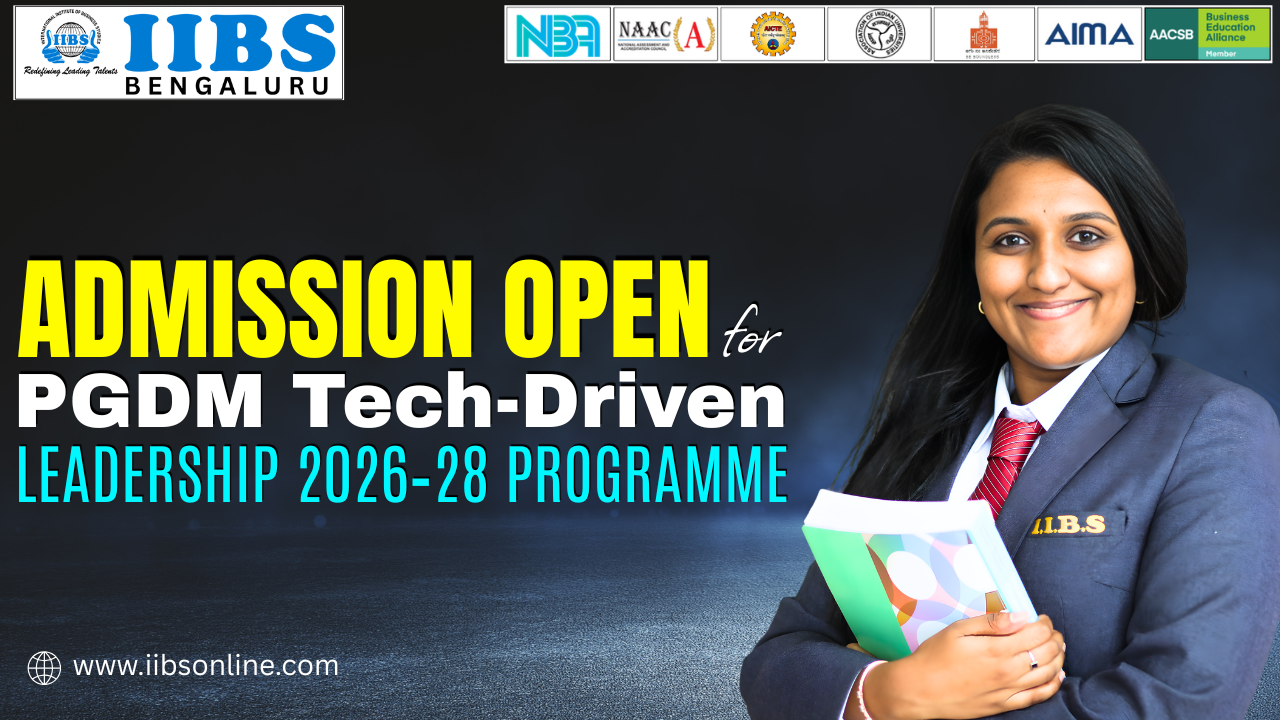 Admission Open for PGDM Tech-Driven Leadership 2026–28 Programme